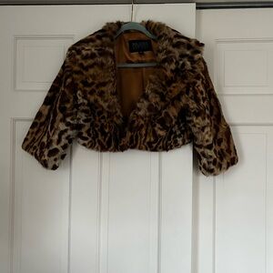 Wilsons Leather Satin-Lined Jacket in Tan